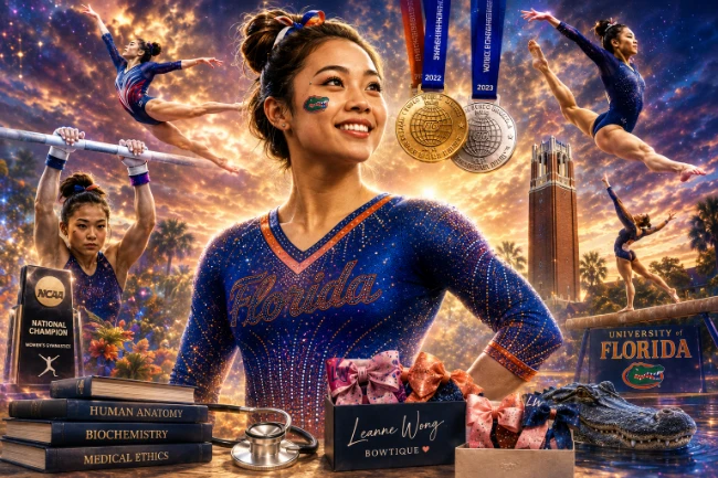 Gymnast Leanne Wong Transcends Sports Glory