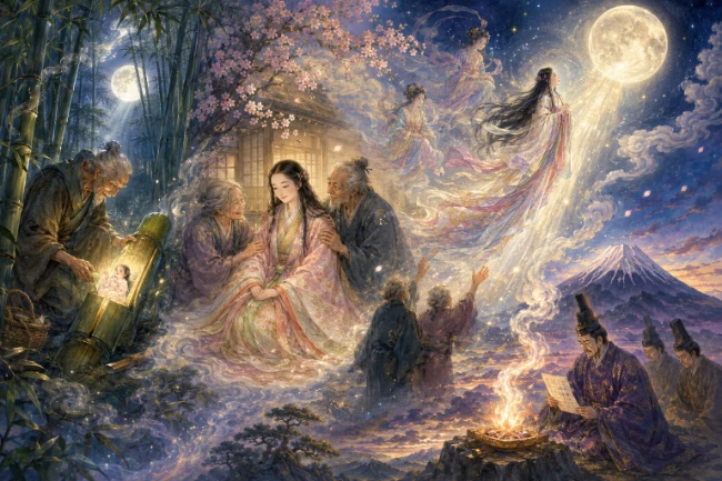 Bedtime Story: The Moon Princess in the Bamboo Grove