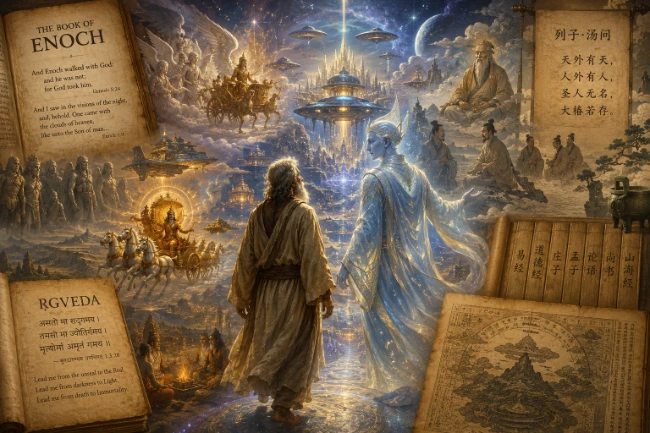 How the Bible Aligns with the Non-Human Worlds of the Vedas and Ancient Chinese Texts
