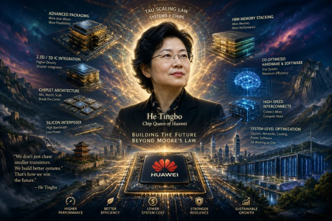 Chip Queen He Tingbo Subverts Moore's Law to Overturn the Global Semiconductor Hierarchy